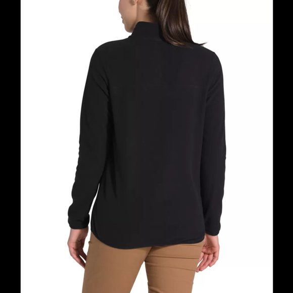 The North face black polartec quarter zip … - Picture 4 of 8